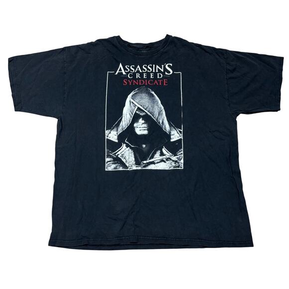 Assassin's Creed Syndicate Video Game Short Sleeve T Shirt Men's 2XL - Picture 1 of 11